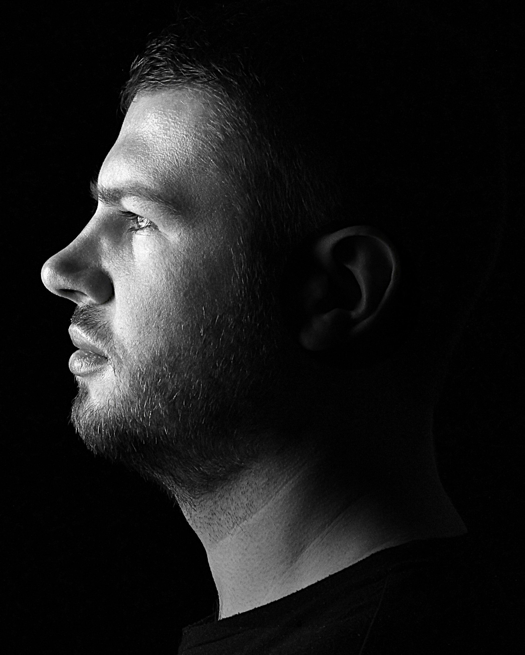 Stefan Boon side portrait